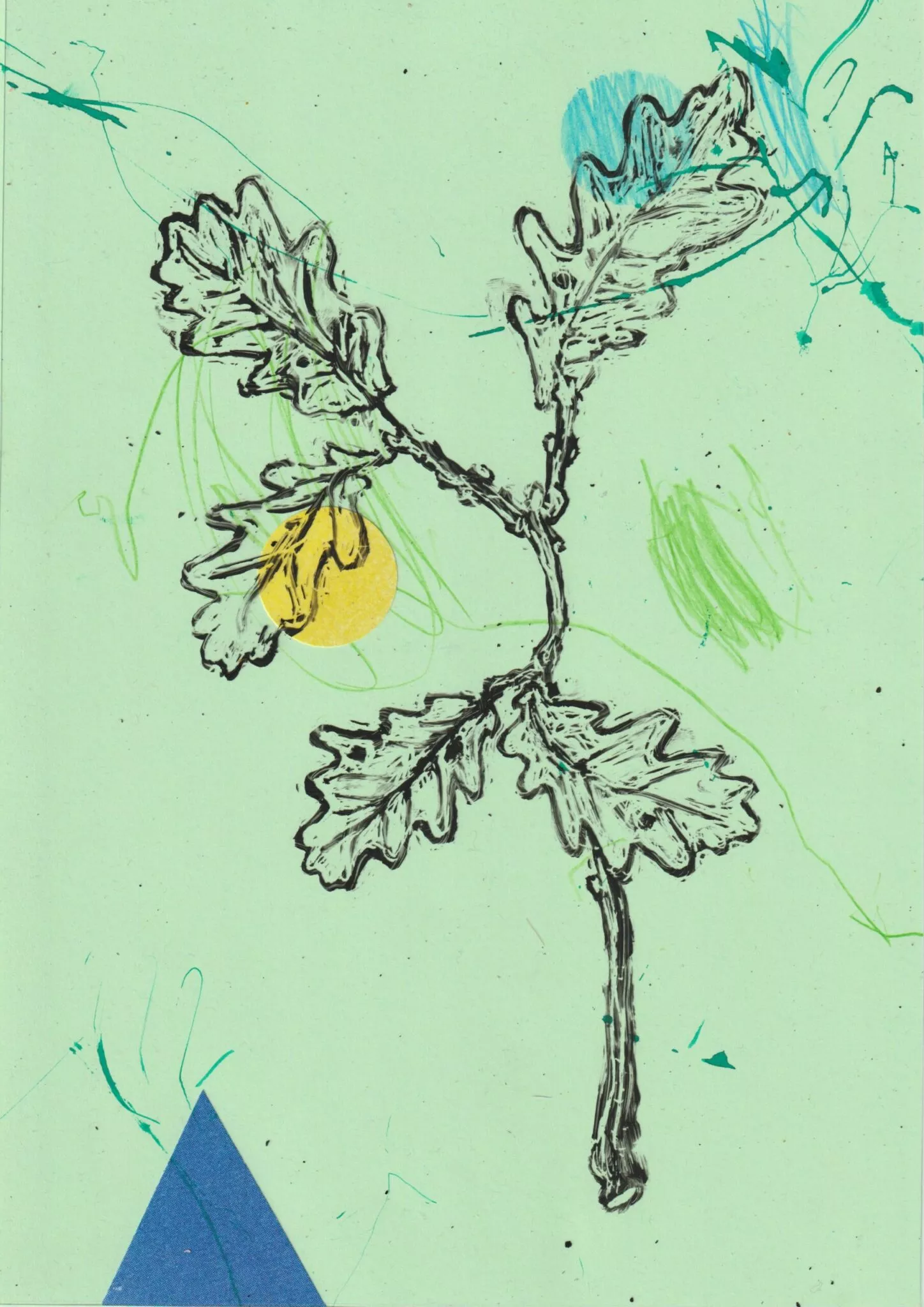tekening plant